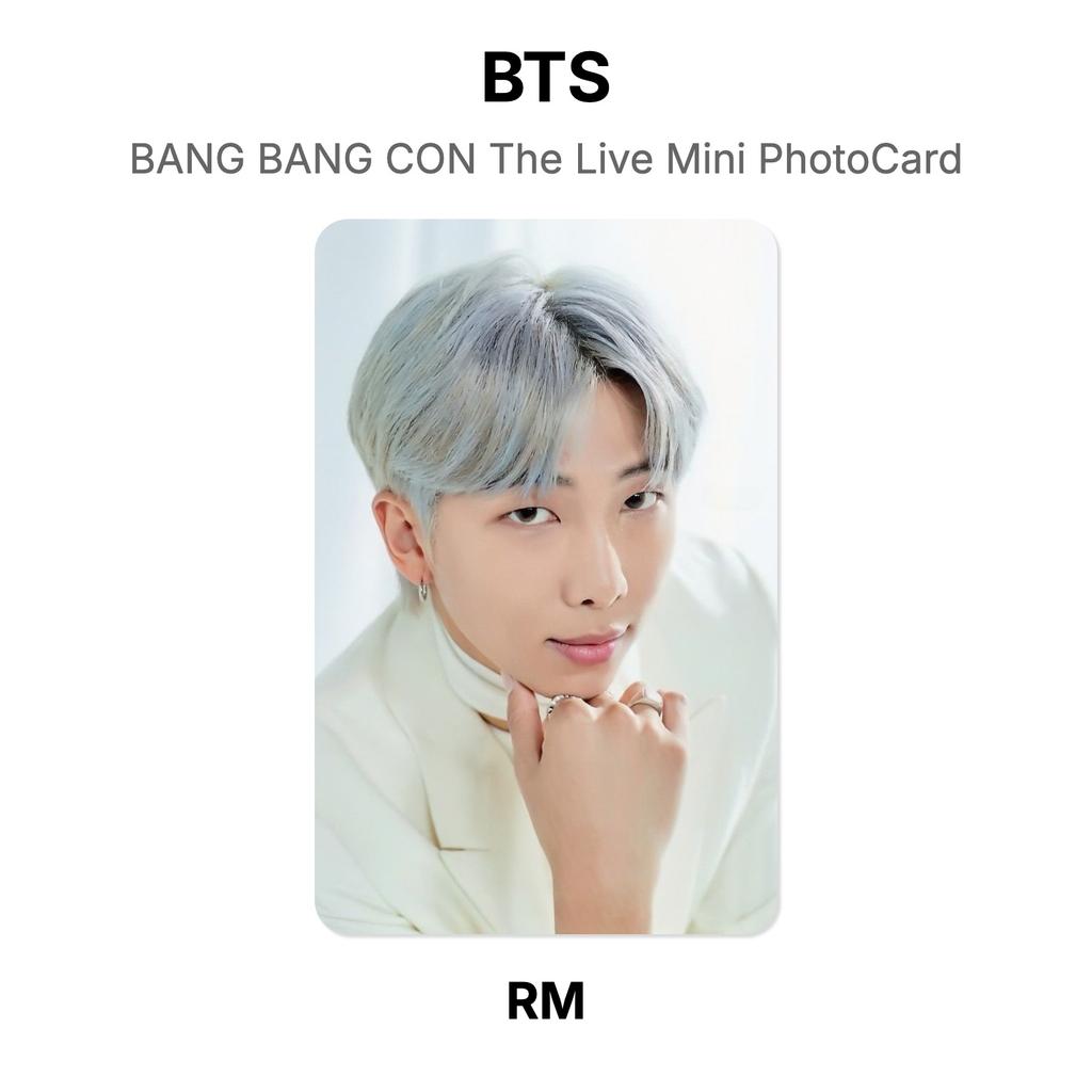 BTS BANG BANG CON The Live Mini PhotoCard Official Photocard