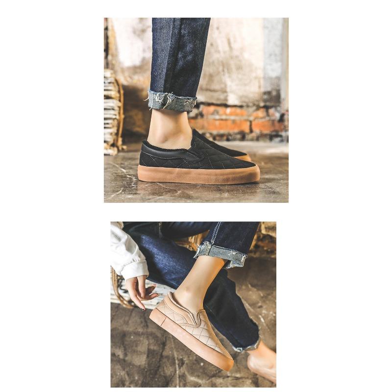 Autumn and Winter Cotton Shoes New Canvas Shoes Niche Shoes Children's Trendy Shoes Board Shoes Casual Shoes