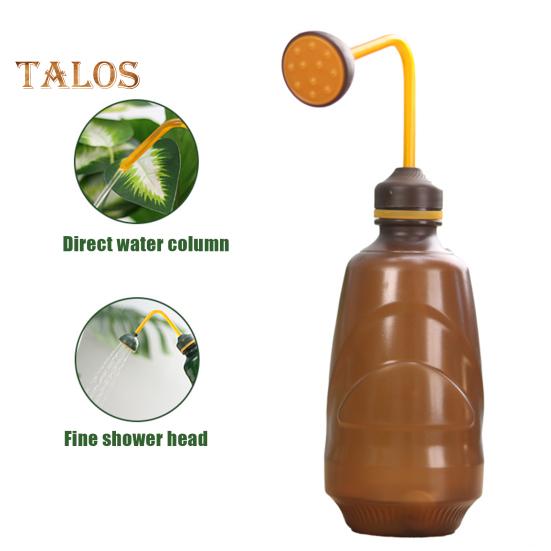 0,45L Vattenkanna för Plantor Klämflaska med Avtagbart Duschhuvud Vattenflaska för Suckulenter för Inomhusväxter