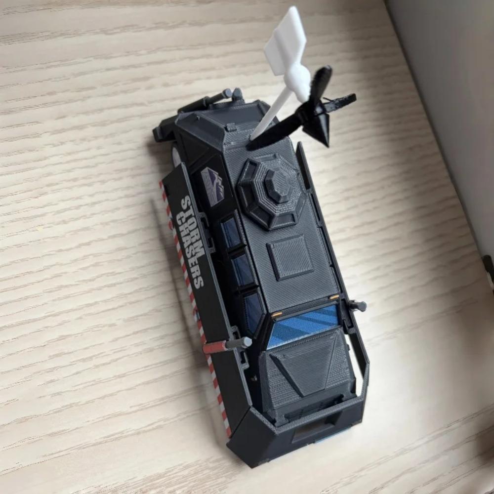 3D Printed Tiv2 Deployable Tornado Intercept Vehicle 2 Static Scale Display Model Collectible Desk Decor Gift For Science Fans