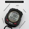 Professional Handheld Digital Stopwatch Chronograph Sports Training Timer Precision Timer Tool Luminous Electronic Stopwatch