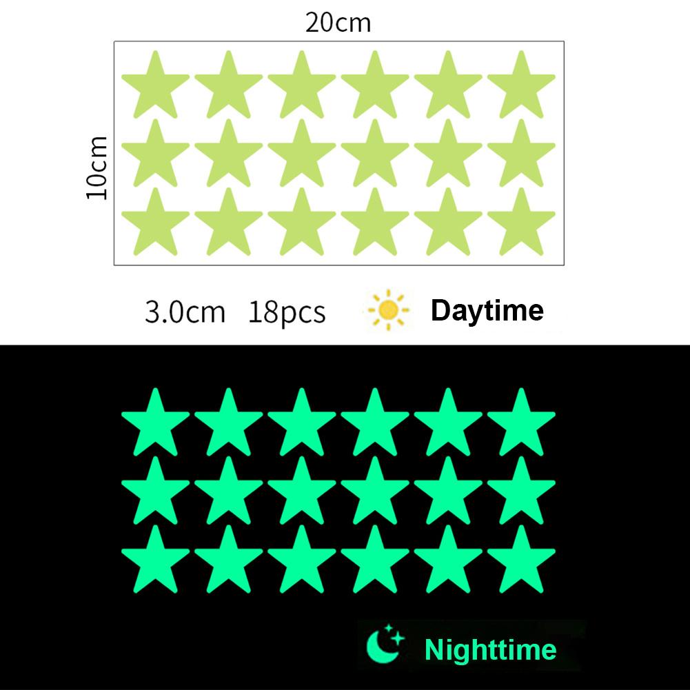 Leuchtende Sterne Wandaufkleber Wiederverwendbar Schlafzimmer Decke Heimdeko Leuchtende Wandaufkleber Für Kinder Babyzimmer DIY Dekor