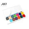 Safe Painting for Kids Watercolor Paint Set, Portable Washable Solid Palette, Bright Drawing Tools Children Colors Pigment Kit, And Beginners