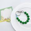 Colorful Beaded Keychain Unique Phone Charm Chain Eye Catching Keyring Decoration Bag Pendant for Various Occasion
