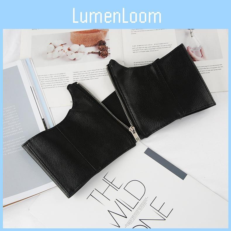 Color Solid Simple Artificial Leather Women Casual Wide Waistband Zipper With