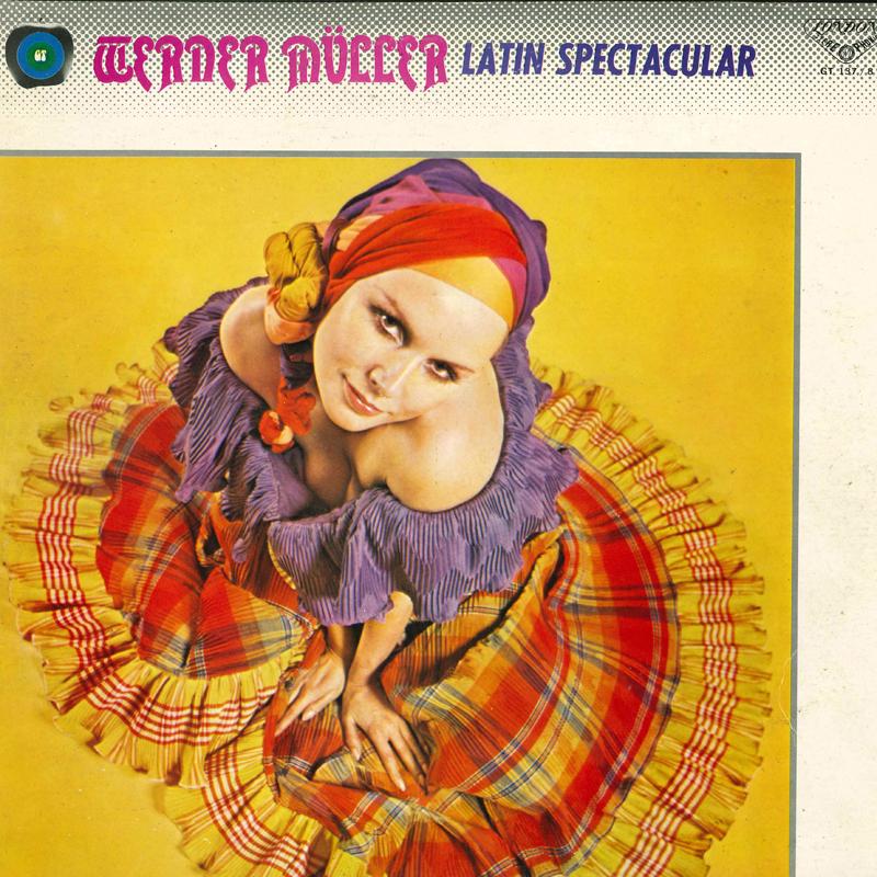 

LP Пластинка ОРКЕСТР ВЕРНЕРА МЮЛЛЕРА - Блистательное латинское шоу GT1378 KING 1972 Япония Оби Латинская Б/У