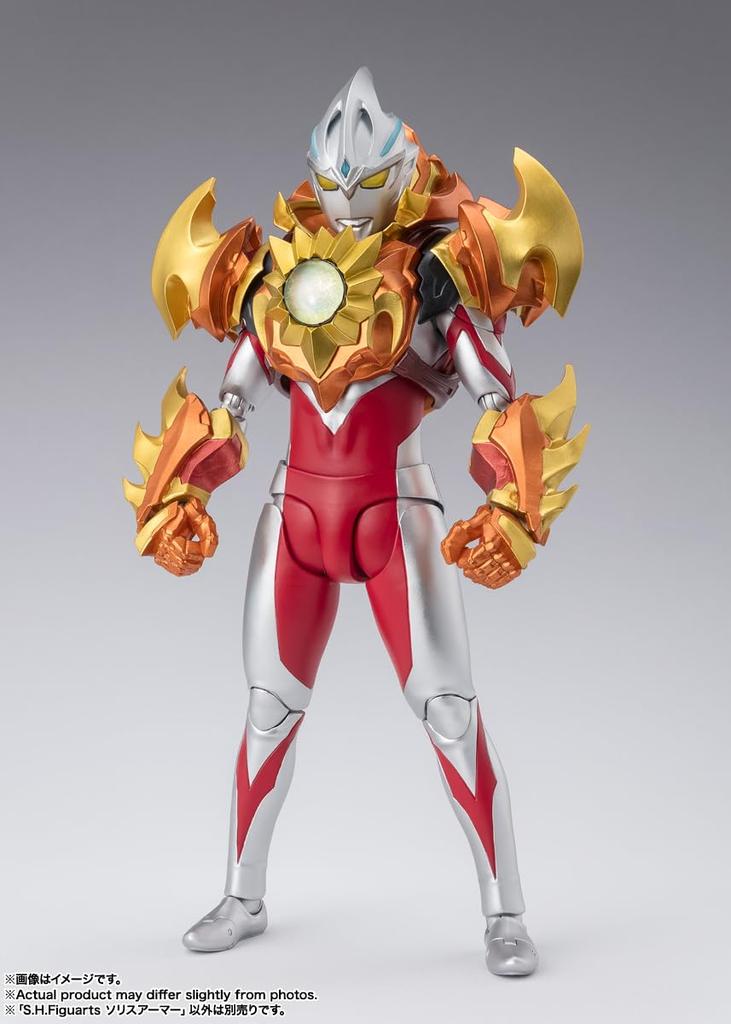 TAMASHII NATIONS Ultraman Arc Solis Armor 150mm PVC ABS painted movable figure S.H.Figuarts Approx. &
