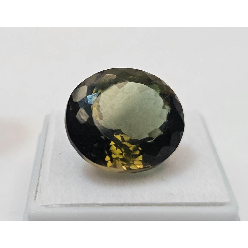15+ Ct Natural Green Hiddenite Oval Cut Fabulous Loose Gemstone