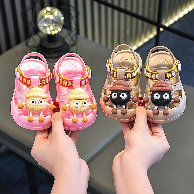 Cartoon Playground Kids Sandals With Nonslip Sole For Summer Play And Water Fun