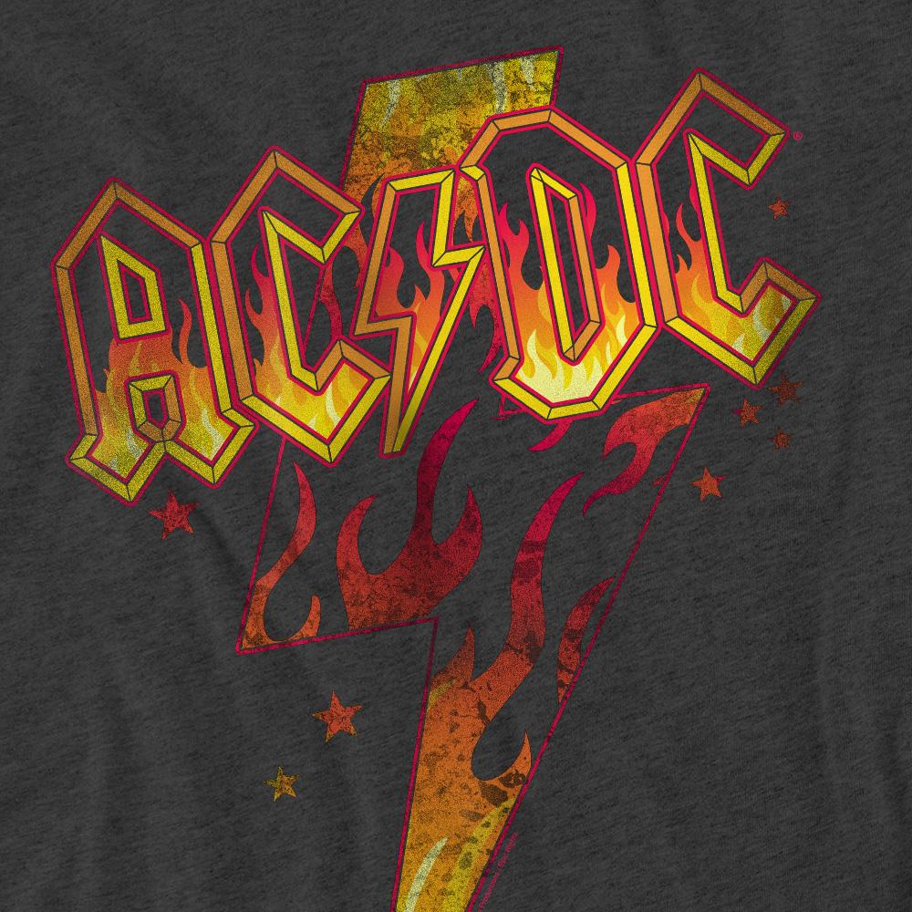 AC/DC Unisex Adult Fire Bolt T-Shirt