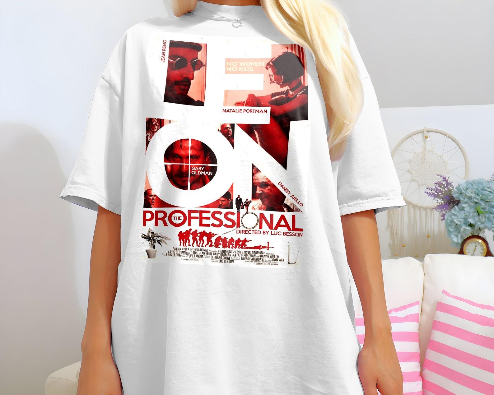 Leon The Professional V7 Movie Poster Classic Movie Unisex T-Shirt all sizes S-5XL S