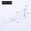 Thickened Stainless Steel Foldable Triangle Shelf Bracket for Wall Support