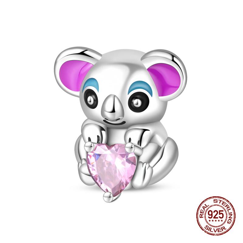 Copper Charms Fits Charm 3Mm Original Bracelet Necklace Womens Blue And Green Monster Charm Beads Diy Fine Jewelry Gifts