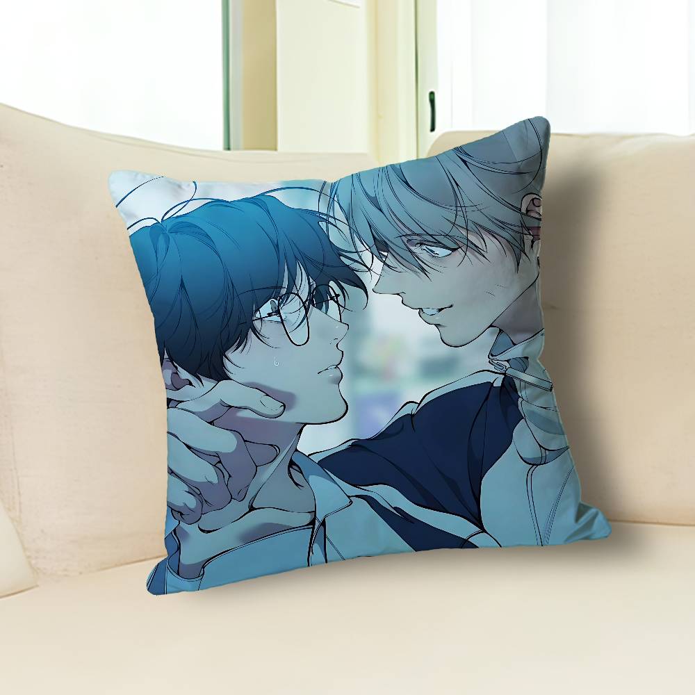 Manga L-Lost In The C-Cloud Various Sizes Square Pillow Case For Car Home Bedchamber Decor Custom Valentine gift