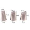 3pcs Rose Petal Nozzles Stainless Steel Pastry Nozzle Fondant Cake Decorating Nozzle Confectionery Icing Piping Tips Baking Tool