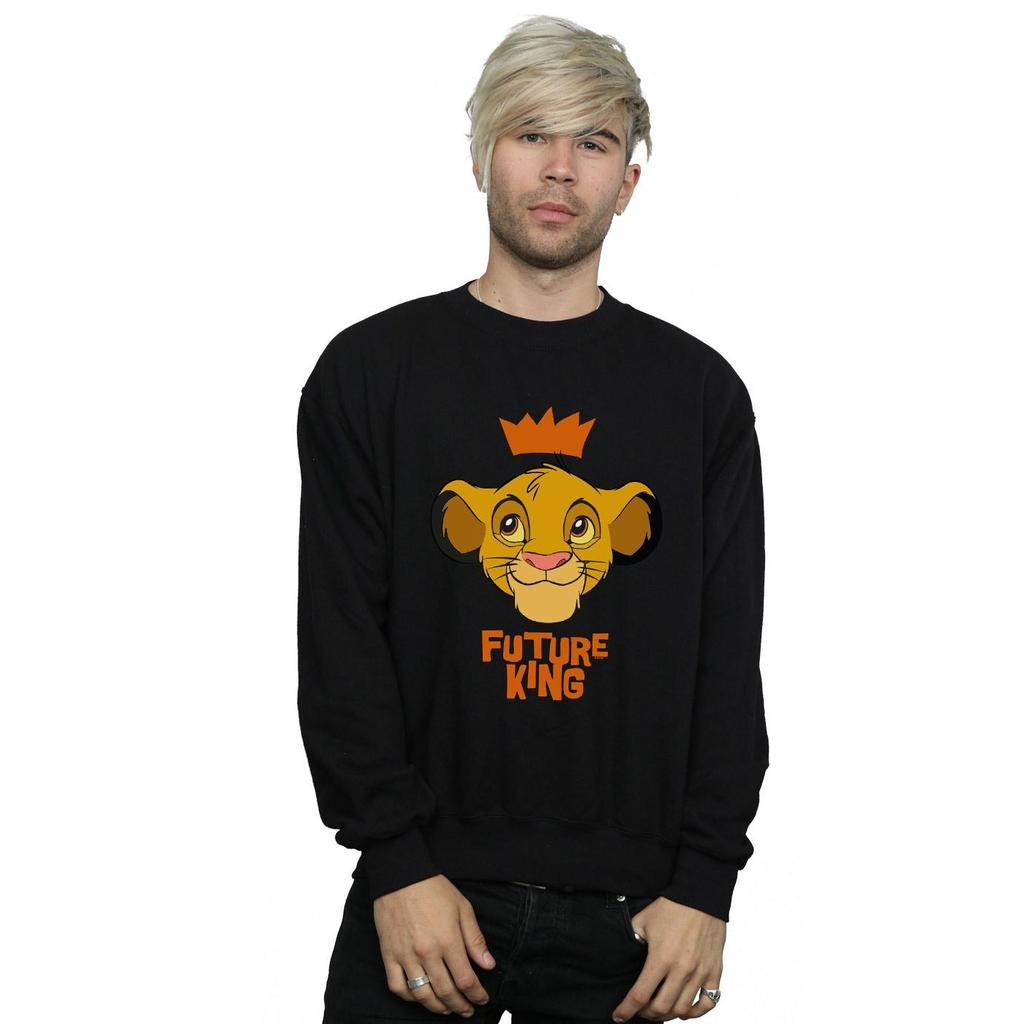 Disney Mens The Lion King Simba Future King Sweatshirt