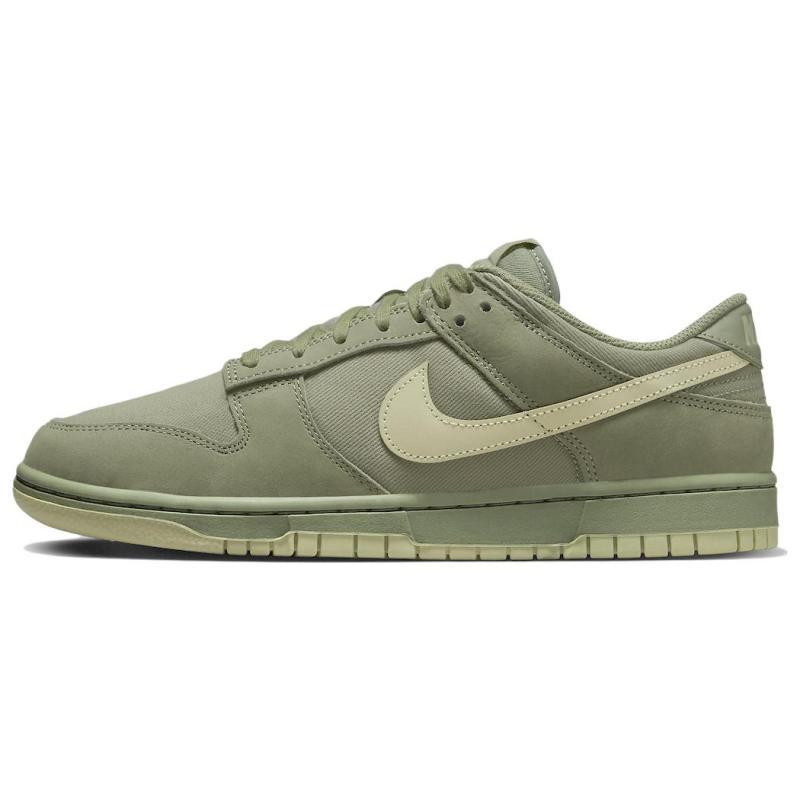 Nike Dunk Low Premium "Oil Green" Skate Shoes Sneakers FB8895-300