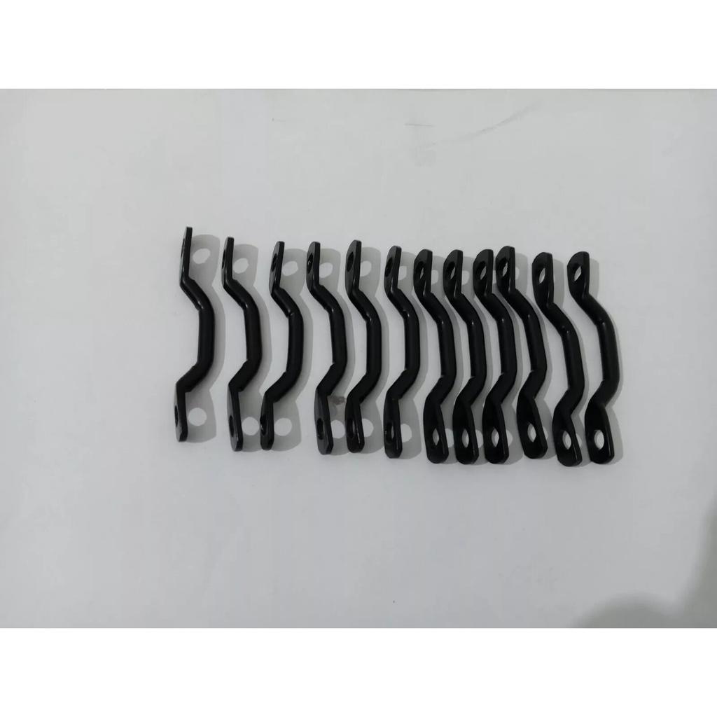 JEEP WILLYS MB GPW CJ2A 3A 3B CJ5 M38 M38A1 FOOTMAN LOOPS BRACKET 12 PCS |Fit H9
