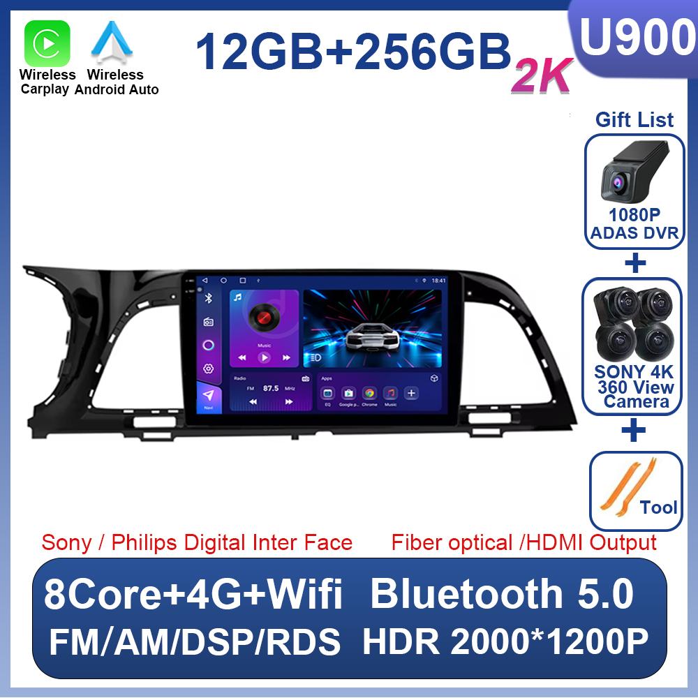 Car Android For KIA K4 2014 - 2017 2 din Multimedia Video Player Android Auto Mirror Link Bluetooth Touch Screen 8 Core 5G Wifi