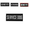 Decorative Pet Patch Do Not Pet Therapy Dog Training Service Black And White English 9*4cm
