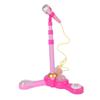 Adjustable Karaoke Machine Toy Microphone Set Musical Portable Early Education with Stand