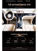 QX50 Carbon Fiber Interior Trim: Gear Shift Knob, Navigation, Car Door, Peach Wood. Suitable for 2015 Models.