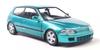 SOLIDO Scale Honda Civic 1991 Finished Product S1810405 1/18 (EG6) (Green)