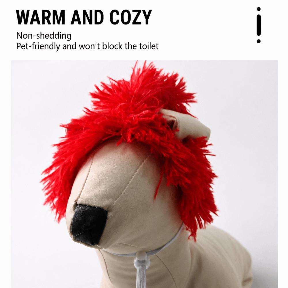 Decorative Cat Wig Funny Pet Costume Decorative Accessory Dog Wig  Daily Styling