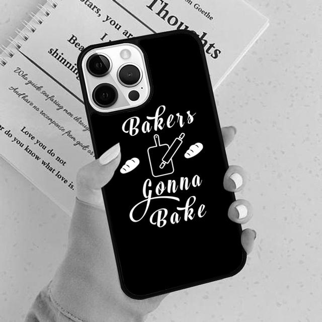 Bakers Gonna Bake phone Case Cover For iPhone 17 Air 16 15 14 Plus apple 16 11 12 13 Pro Max coque