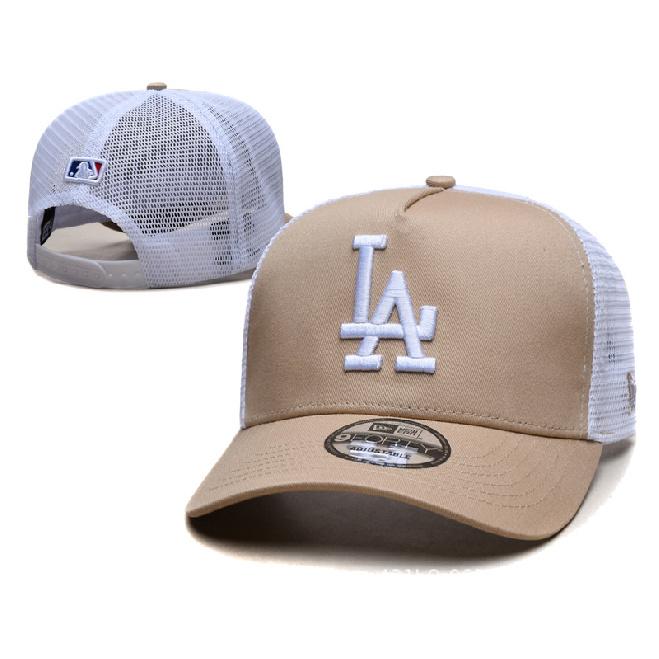 Trendige Netz-Baseballkappe einer Marke für Damen, neue Frühling/Sommer bestickte Kappe mit großem Logo und Schirmmütze, atmungsaktive Netz-Sonnenkappe für Herren