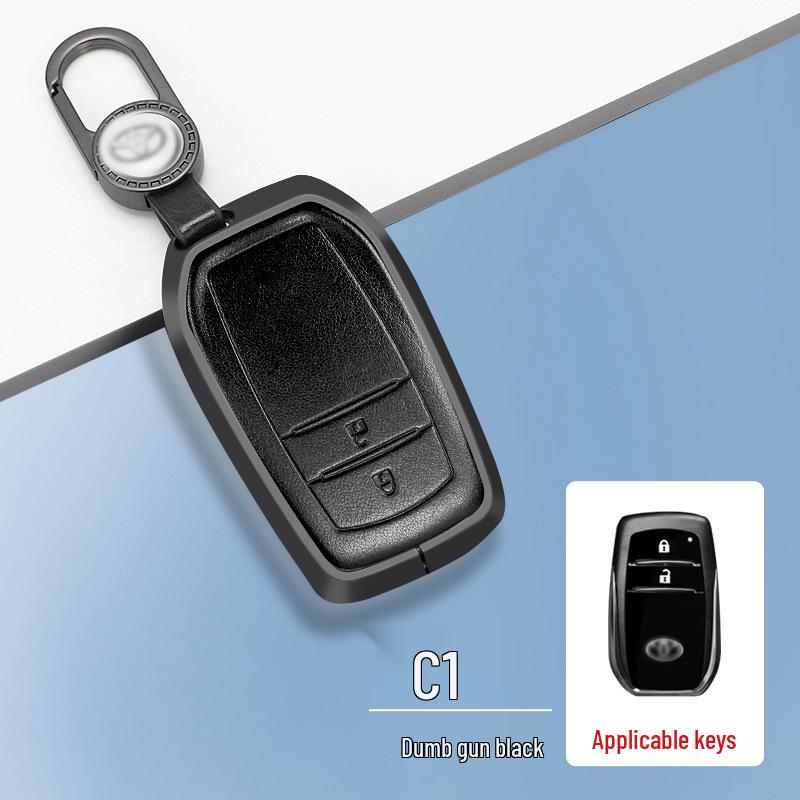 FAW Toyota Key Case for Highlander, RAV4, Corolla, C-HR, IZOA & Crown - Car Key Cover & Shell
