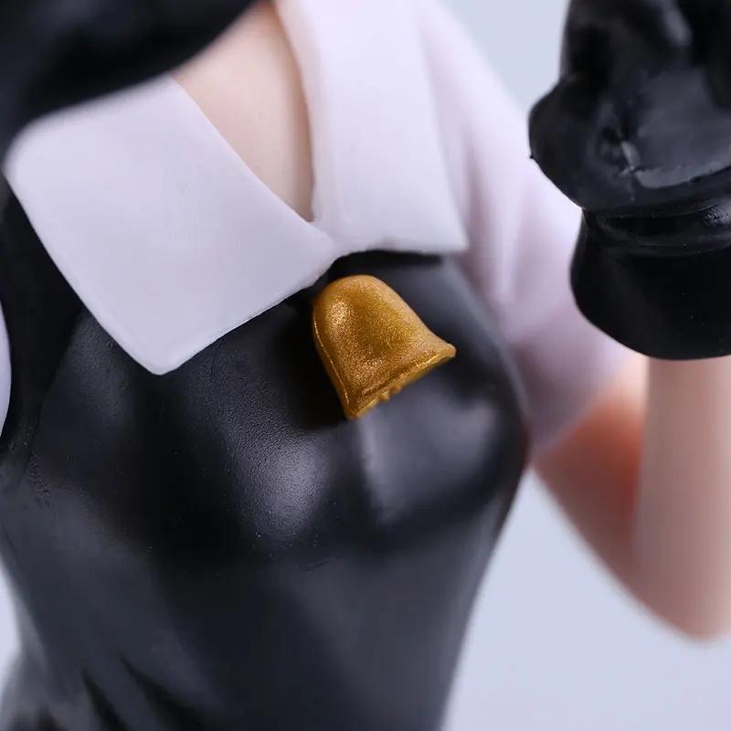 22CM Japan Anime Figure Kaguya-sama Love is War Fujiwara Cat Ear Cute Model Dolls Toy Gift Collect Model Toys PVC Static Doll