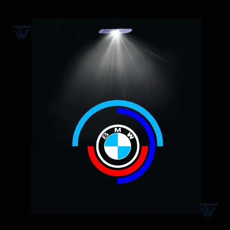 2 Stück LED Auto Tür Willkommenslicht HD Laser Projektorlampe Für BMW M Performance M2 M3 M4 M5 M6 E46 E90 E60 F10 F30 E39 E36 F20 E87
