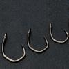 500 Pieces PTFE Coated High Carbon Stainless Steel Micro Barbed Fish Hook With Eye 8033 Fishing Accessories