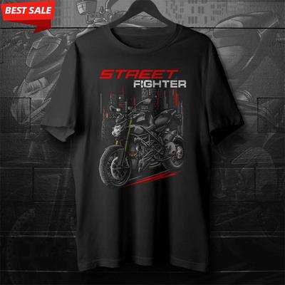 20112015 Models Italy Streetfighter 848 Motorcycle TShirt 100 Cotton ONeck Short Sleeve Casual Mens Tshirt Streetwear