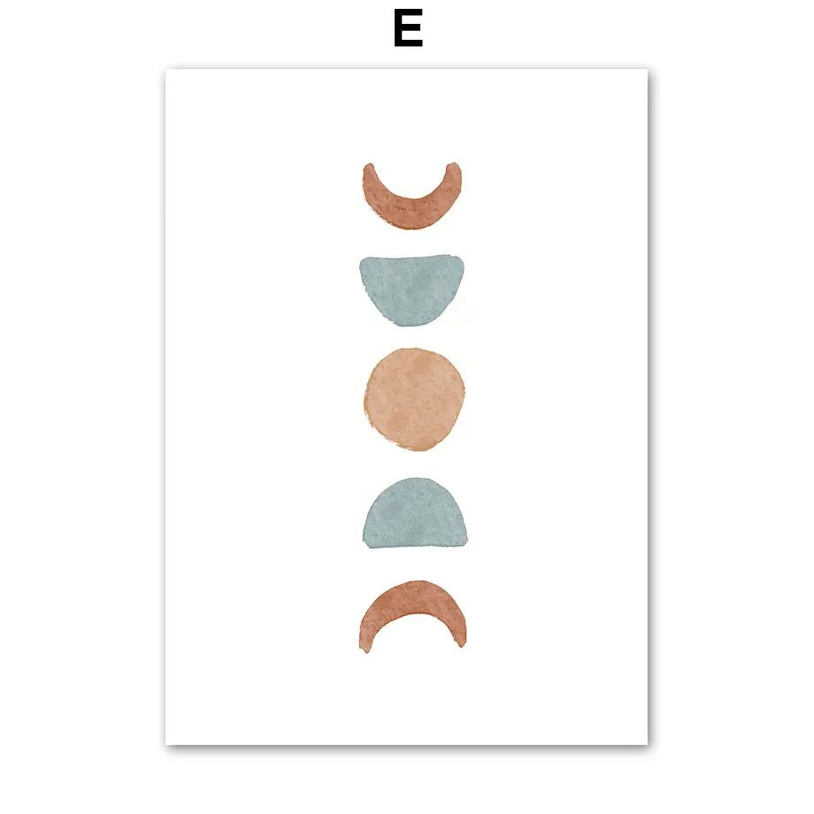 Alphabet Rainbow Gate Deer Sun Heart Cartoon Nursery Wall Art Canvas Painting Posters And Prints Wall Pictures Kids Room Decor