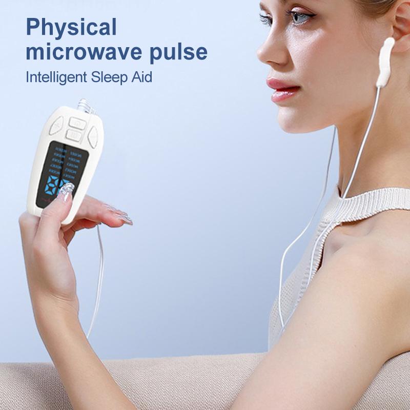 Microcurrent Smart Handheld Sleep Aid Device Adjustable, Cross-Border Bestseller, Portable Sleep-Inducing Relaxation