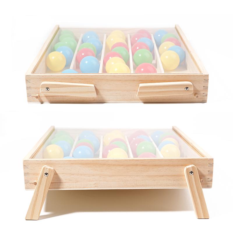 Colorful Sorting Ball Toy - Enhances Observation Hand-Eye Coordination And Logical Thinking Wooden Educational Sensory Toy