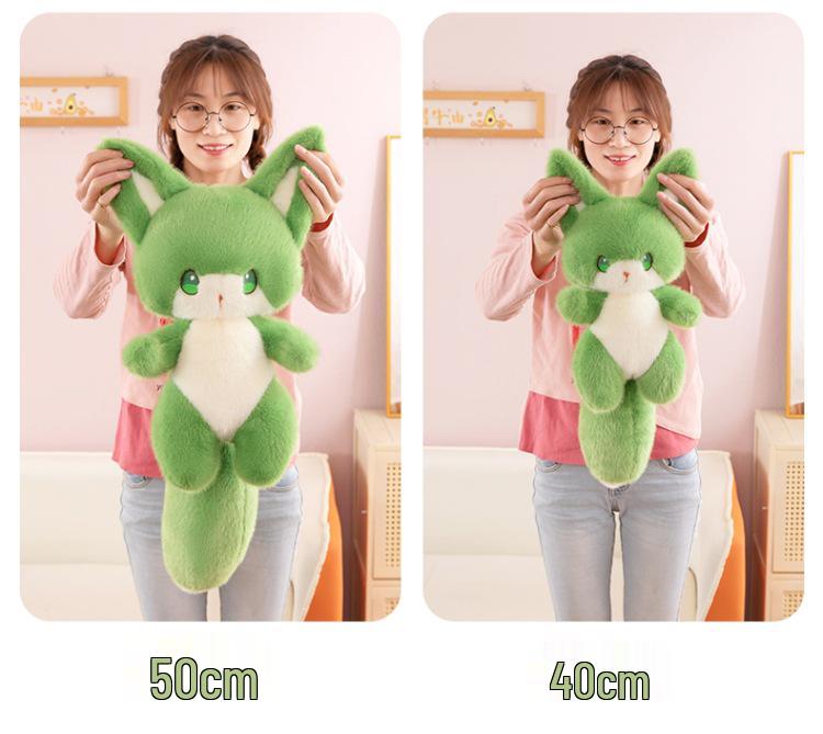 Cute Spirit Fox Plush Doll - Soothing Sleep Pillow & Birthday Gift