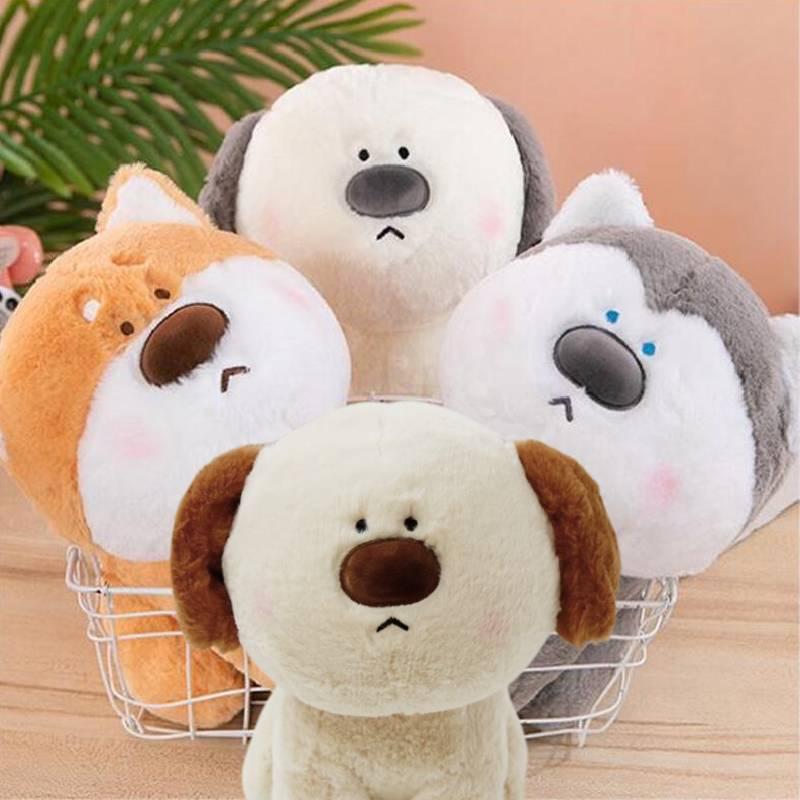 Adorable Husky Stuffed Animal Toy For Kids Soft And Cuddly Plush With Pp Cotton Filling, 25cm