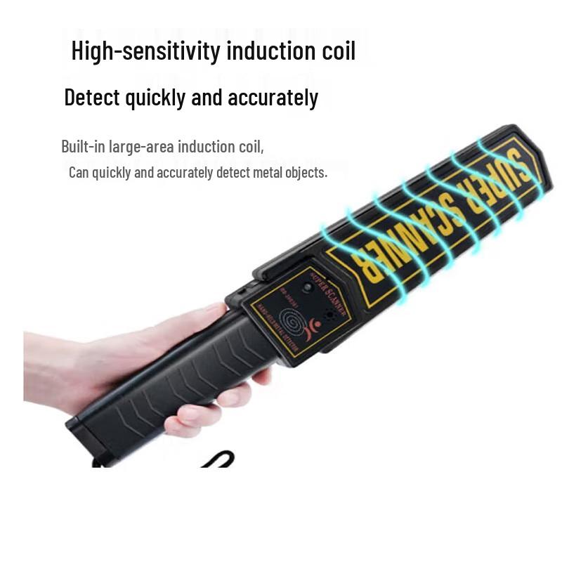 GEPAD Handheld Metal Detector CN plug (adapter included)