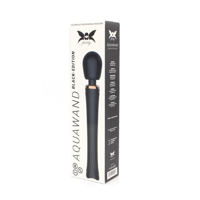 Vibrateur - Pixey - Aquawand - Silicone - Rechargeable - Étanche