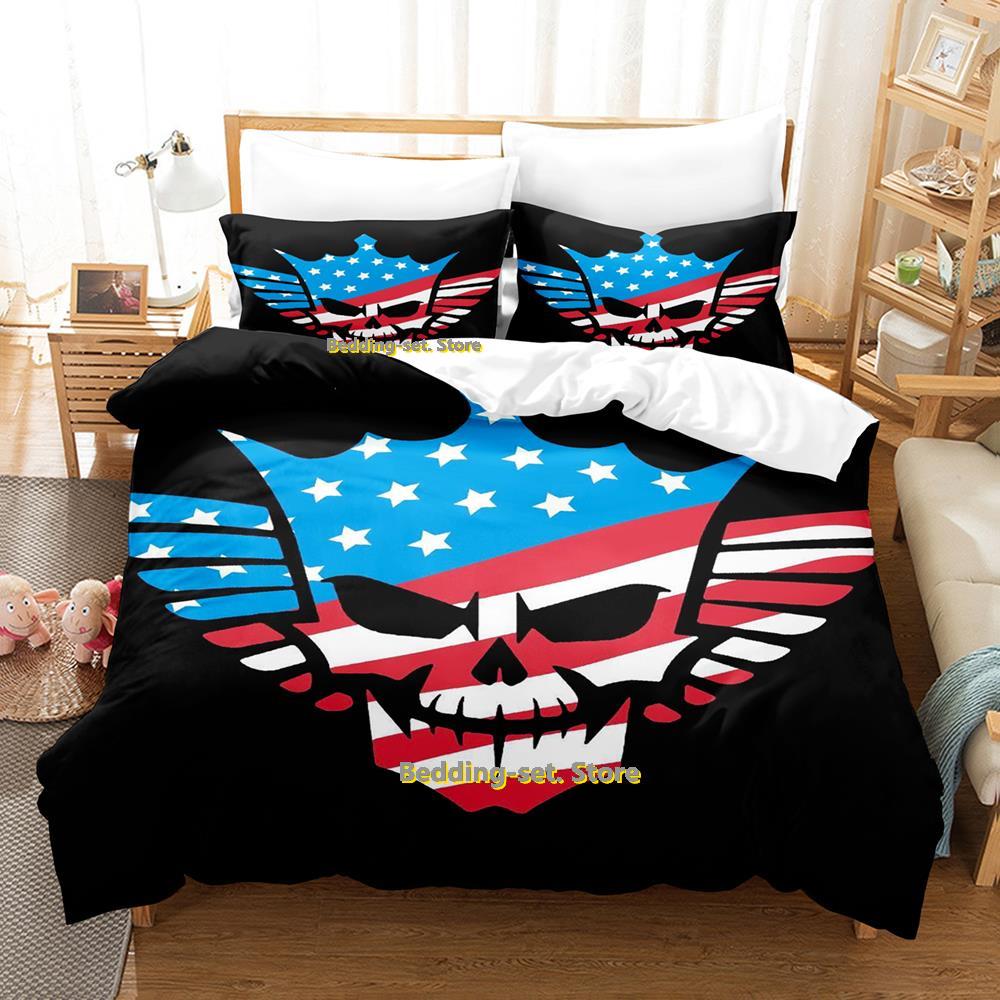 Nytt Cody Rhodes American Nightmare Sängklädesset Enkelt Twin Full Queen King Size Sängset Vuxen Barn Sovrum Påslakan Set Anime