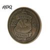 One-finger Salute Collection Coin Middle Finger Commemorative Medal Vintage Round Dickhead Award Official Asshole Metal Festival Keepsake Funny