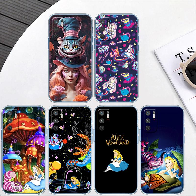 Alice in Wonderland Cat Princess Phone Case for Motorola Moto Edge 20 30 40 50 S30 Fusion Ultra Pro Neo Lite + G200 G23