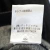 GUCCI made in Italy Denim Jacket 38 black Women Used