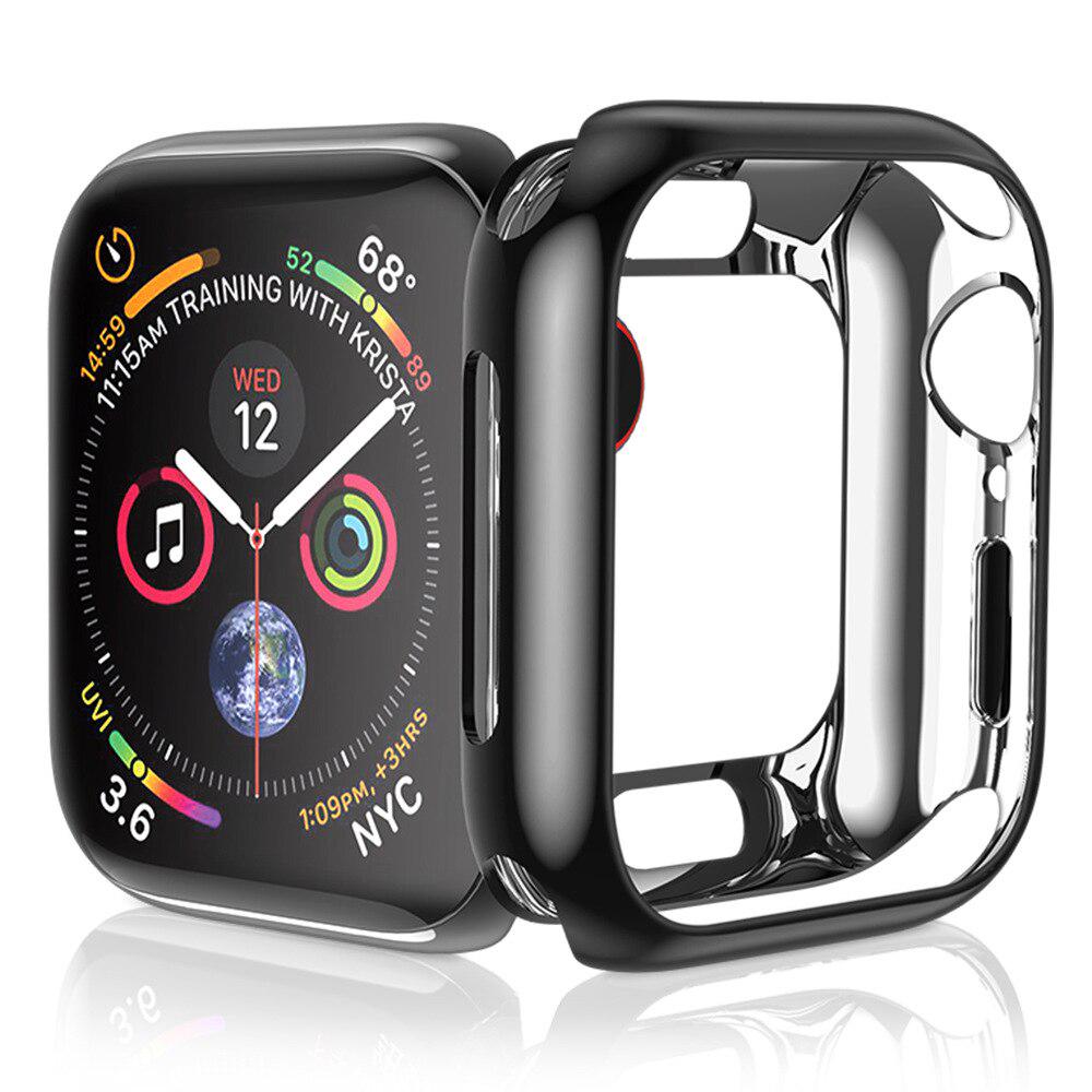 TPU Frame case for Apple Watch Series 7 45mm, Transparent | Smartwatch  accessories \\ Apple watch