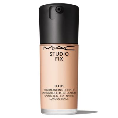 Mac Studio Fix Fluid Skin Balancing Complex Longwear Soft Matte Foundation SPF 25 PA++, N18, 1 Piece, 30ml
