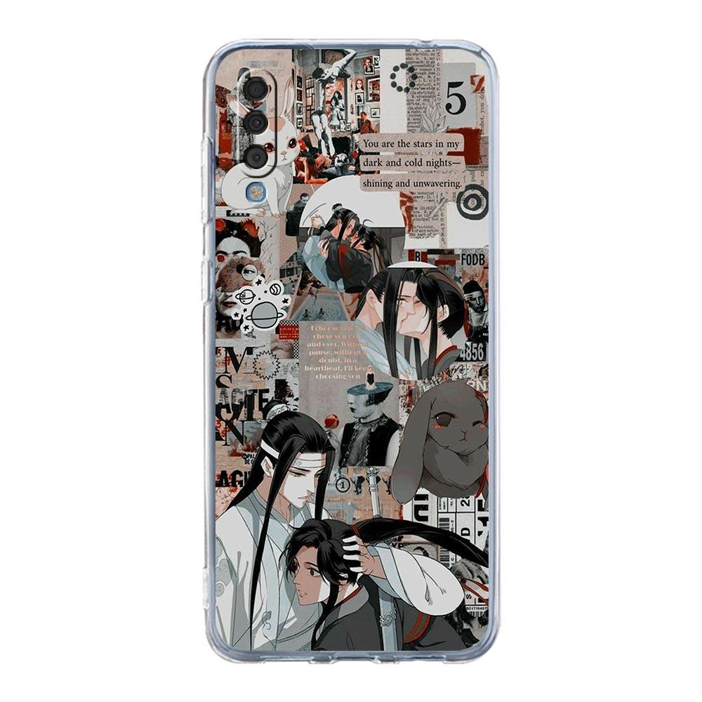 Mo Dao Zu Shi Wei Wuxian Phone Case For Samsung A52 A50 A70 A30 A40 A20E A10 A10S A20S A02S A04s A12 A22 A32 A72 5G Clear Cover