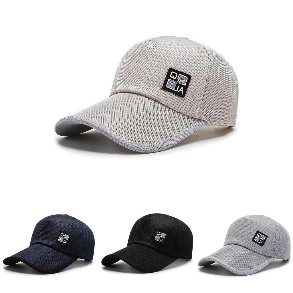 Outdoor Summer Baseball Hat With Ventilated Design For Casual Fishing Gear